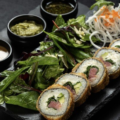 Кранч ролл с тунцом