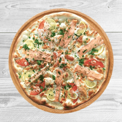 Пицца Лосось-лимон