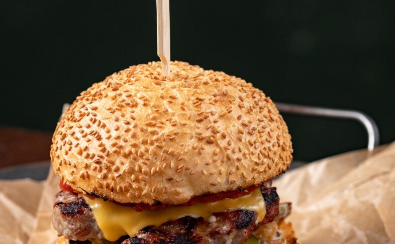 Бургер «По-деревенски» (Острый)