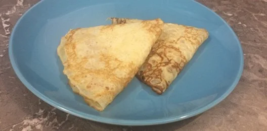 Блины со сгущенным молоком