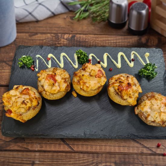 Шампьньоны запеченые