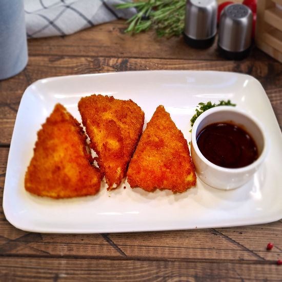 Жареный сыр сулугуни