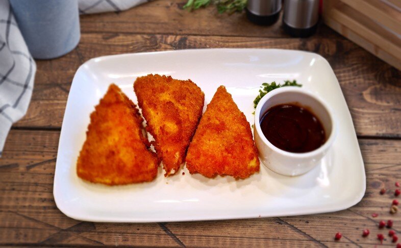 Жареный сыр сулугуни