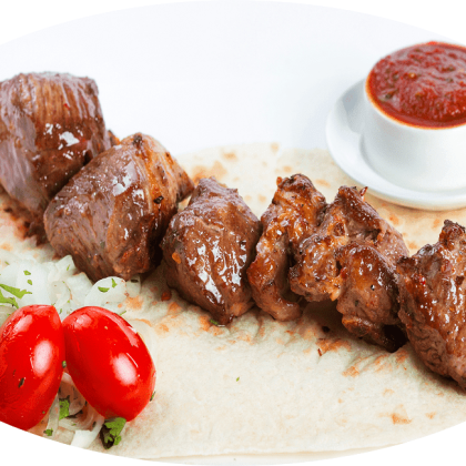 Шашлык из бараньей мякоти