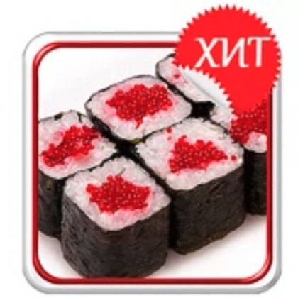 Ролл Тобико с крабом