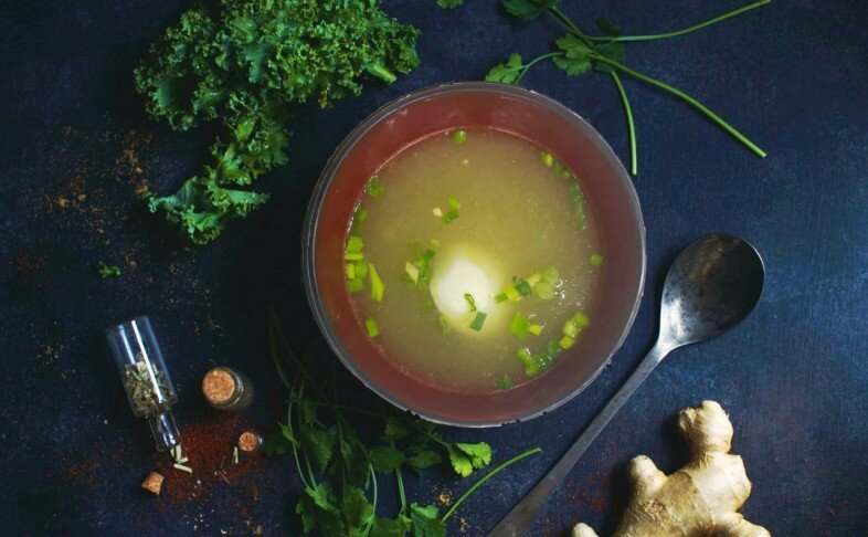 151 Бульон куриный с яйцом