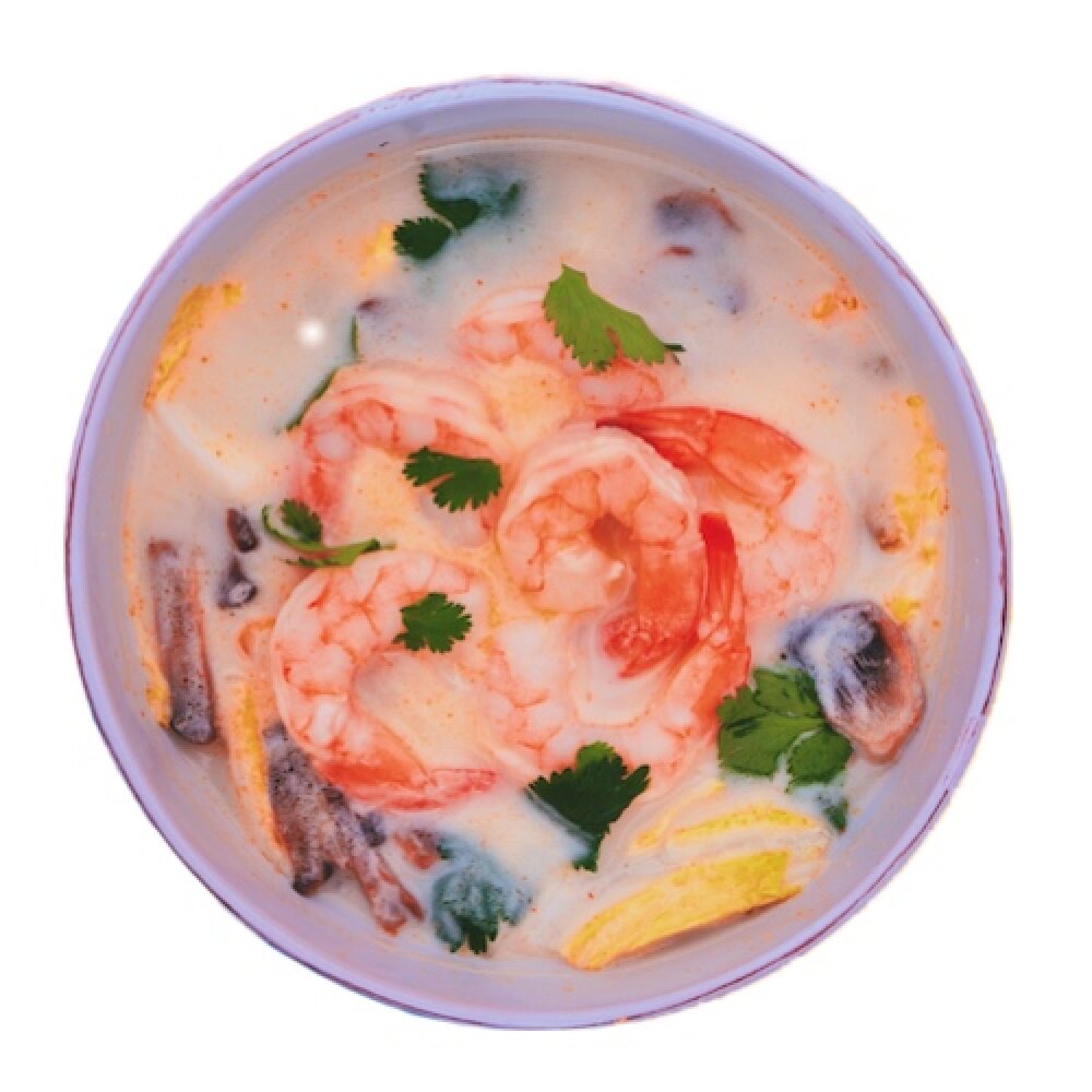 Суп «ТОМ-КХА» с креветками