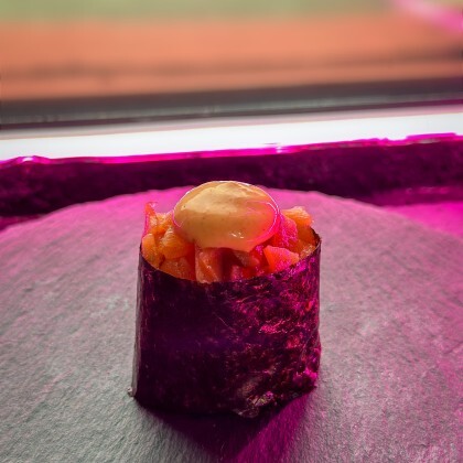 Гункан  «Спайс Лосось»