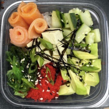 ПОКЕ с лососем