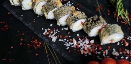 Жареный Ролл - Цезарь с курицей
