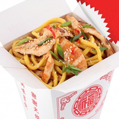 Вок с курицей