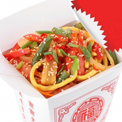 Вок  со свининой