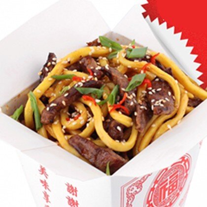 Вок с говяжьей вырезкой