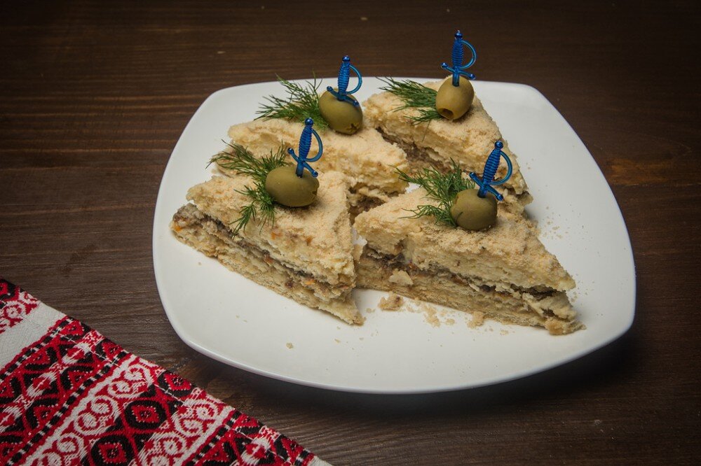 Закусочные пирожные
