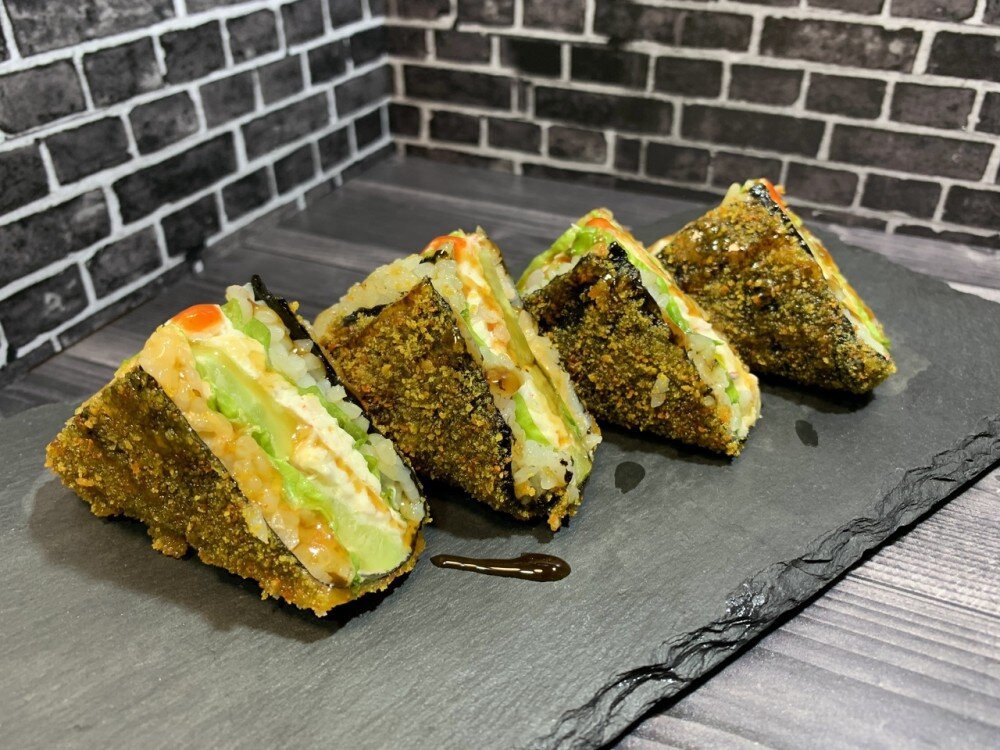 Сэндвич ролл с крабом