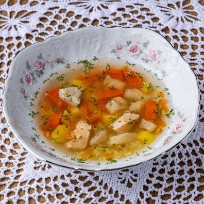 Уха из трех видов рыбы