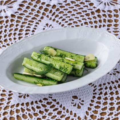 Огурцы малосольные