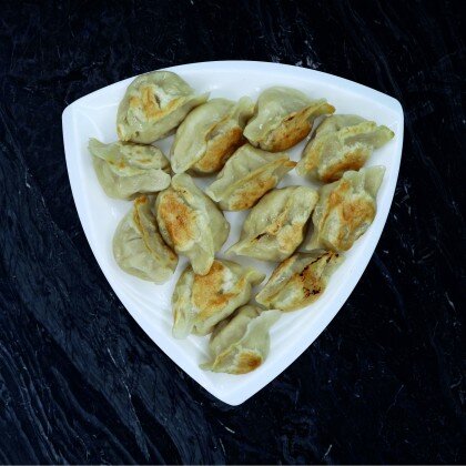 32 Жареные пельмени со свининой