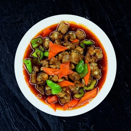 100 Свиные хрящи в соевом соусе