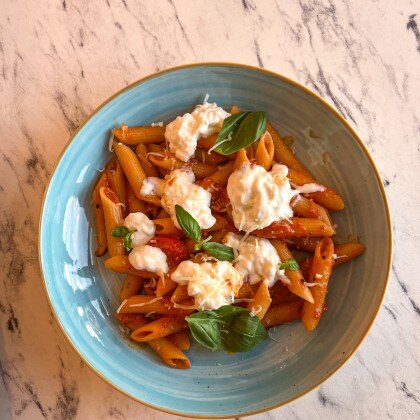 Пенне Томаты-Страчателла