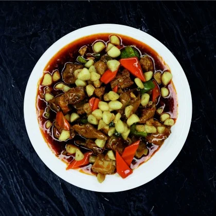 96 свиные ребра с чесноком