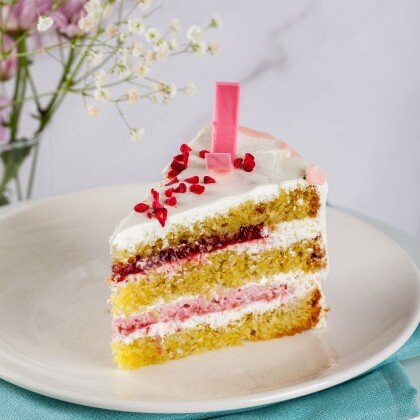 Пирожное "Фисташка-Малина"