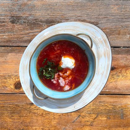 Суп Борщ кубанский