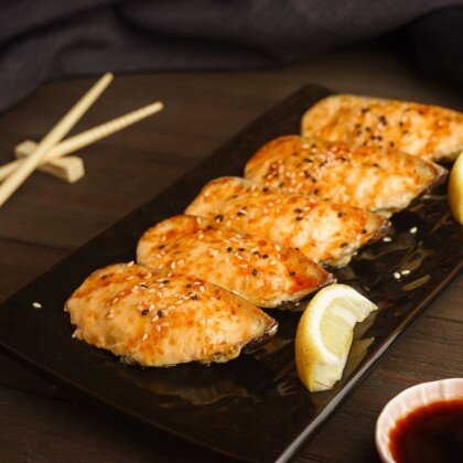 Запеченные мидии сырные