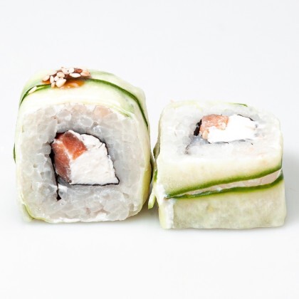 Зелёный дракон ролл