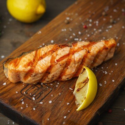 Стейк Лосось