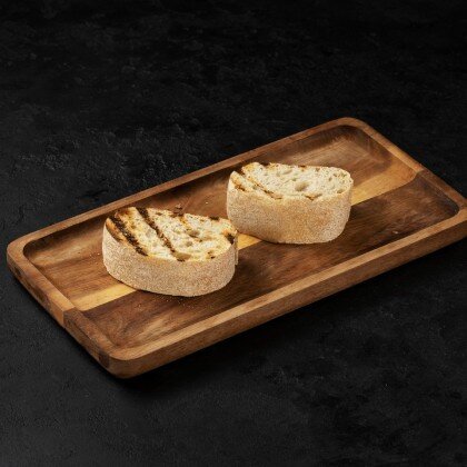 Пшеничная брускетта на гриле