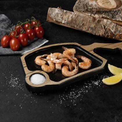 Креветки на гриле