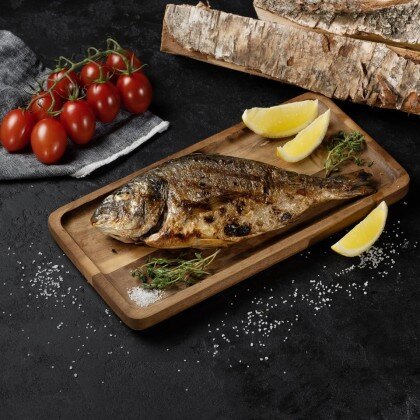 Дорадо на гриле