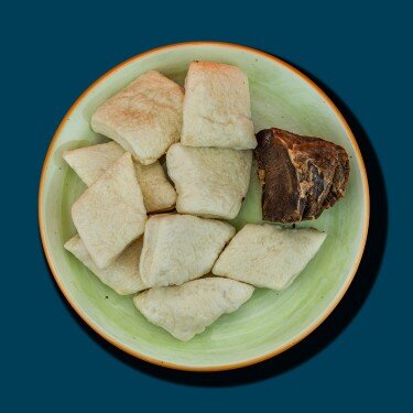 Аварский хинкал с сушеным мясом