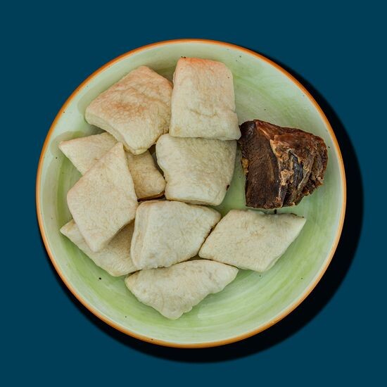 Аварский хинкал с сушеным мясом