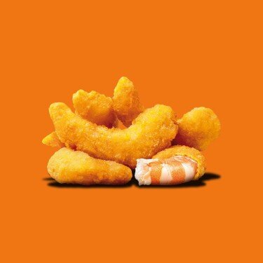 Креветки в кляре