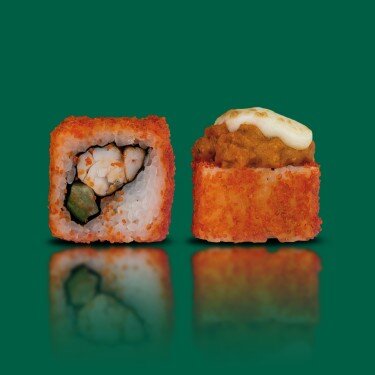 Запеченная Калифорния с креветкой