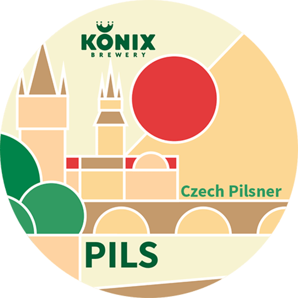 KONIX CZECH PILSNER, РОЗЛИВ ЧЕШСКОЕ