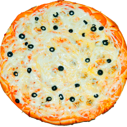 Пицца «Морская» с лососем