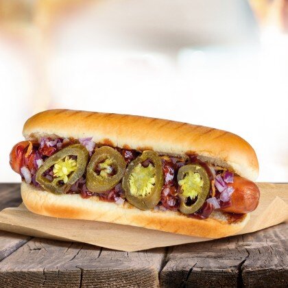 Хот-дог «Чикаго с перцем»