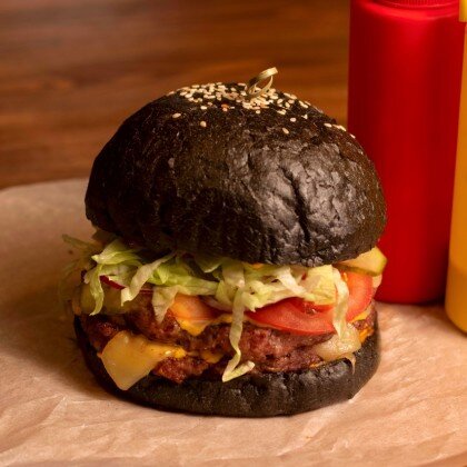 Бургер «Большой папа» (говяжий)