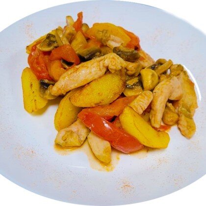 Картошка по-домашнему