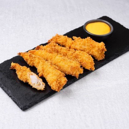 Креветки в кляре