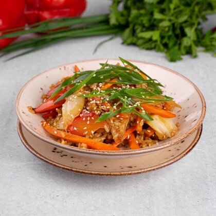 Рис с овощами