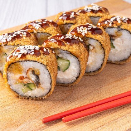 Темпура унаги