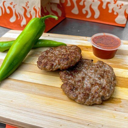 Мясные котлеты с дунганским перцем (1шт)