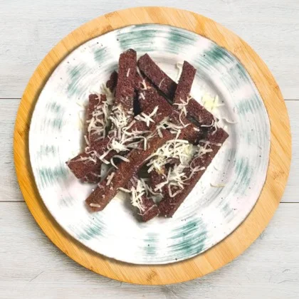 Чесночные гренки с сыром пармезан, 150 г