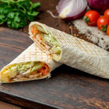 Шаурма с сыром