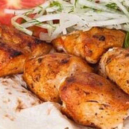 Шашлык из куриной грудки