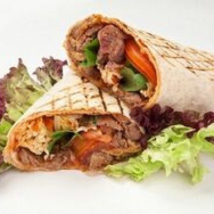 Шашлык в лаваше